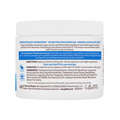 Palmer's Cocoa Butter With Vitamin E Heals Softens Daily Skin Therapy Solid Formula Cream Jar 100gm - Face Moisturizers