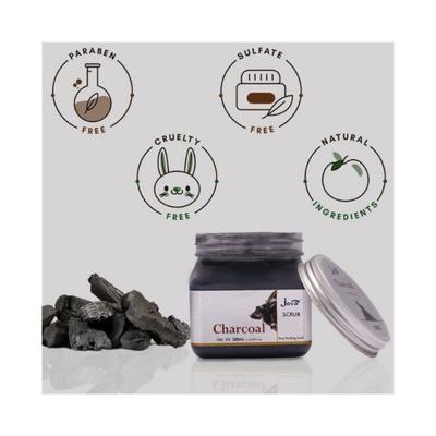 Jeva Charcoal Deep Purifying Scrub 380 ml - Scrubs & Exfoliants