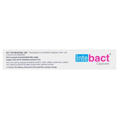 INTEBACT Capsule 15's - Diarrhoea-Ant