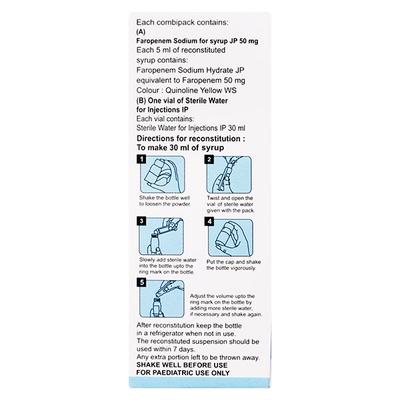 FARONAC Dry Syrup 30ml - Bacterial Infections-OBL