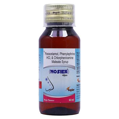 NOSIER Syrup 60ml - Cough And Cold-Cou