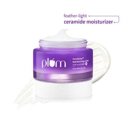 Plum CeraSense Moisturizing Creme - Instant barrier repair & 72-hr moisturization 50 g - Face Moisturizers