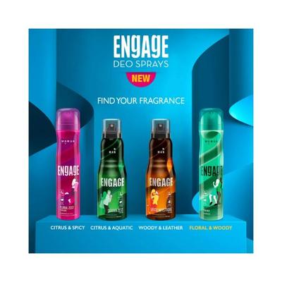 Engage Deo Sprygardn Mystque Can Woman + Man 150ml - Body Mist/Spray