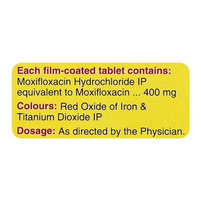 Moxicip 400mg Tablet 10'S - Bacterial Infections-Qui