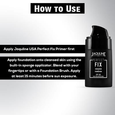 Jaquline USA Perfect Fix Foundation 5 Rose Fair 28 ml - Foundation