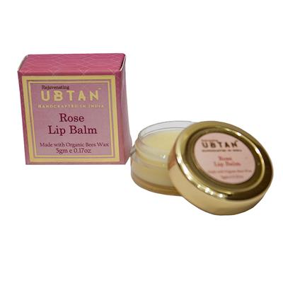 Rejuvenating UBTAN Lip Balm - Rose 5 gm - Lip Balms
