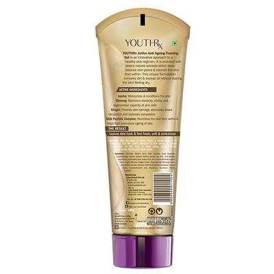 Lotus Herbals Youthrx Active Anti Ageing Foaming Gel 100 Gm - Face Wash & Cleansers