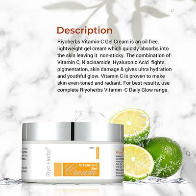 Riyo Herbs Vitamin C Gel Cream 100 gm - Face Creams