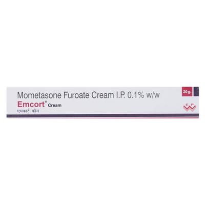 Emcort 0.1% Cream 20gm - Skin Infections-Toa