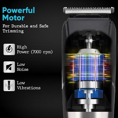 Vega 9 In 1 Pro Multi Grooming Trimmer for Men (VHTH-32) 583 gm - Shaving & Hair Removal
