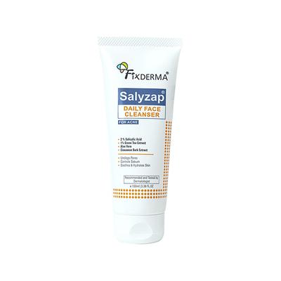 Fixderma 2% Salicylic Acid Face Wash for Oily Skin Acne Clearing Face Wash for Men & Women 10 ml - Face Wash & Cleansers