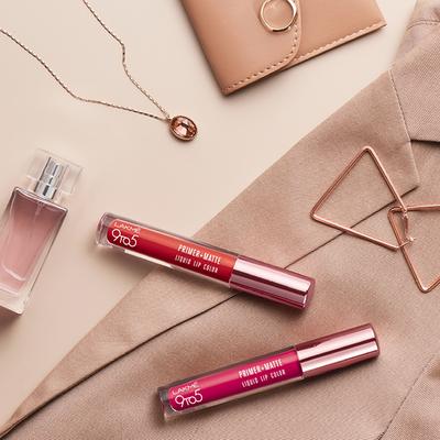 Lakme 9to5 Primer + Matte Liquid Lip Color MR2 Driven Red 4.2 ml - Primer