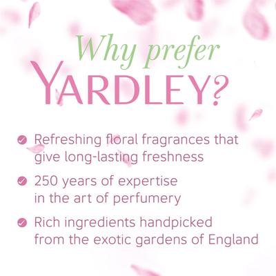 Yardley London English Rose Moisturising Shower Creme (Body Wash) 250 ml - Shower Gels & Body Wash