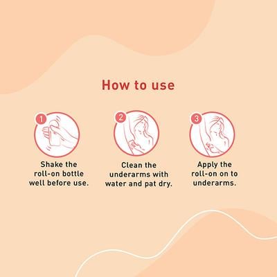 Sirona Underarm Roll On Deodorant for Women & Men Citrus Cheer 50 ml - Intimate Hygiene