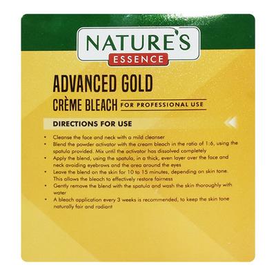 Nature's Essence Advanced Gold Creme Bleach 210 gm - Face Bleach