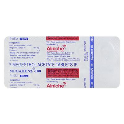Megahenz 160mg Tablet 10'S - Cancer Oncology-Hor