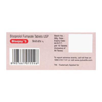 BISOJOY 5 Tablet 10's - Hypertension-Bet