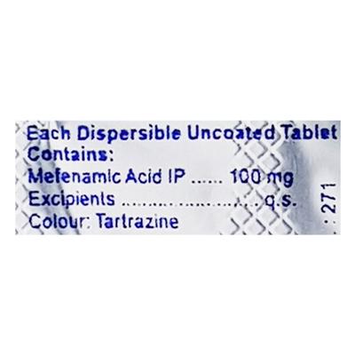 Meftal P Tablet 10'S - Pain relief-Nsa