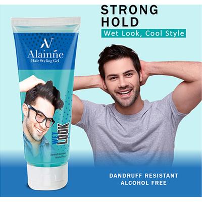 Alainne Wet Look Hair Styling Gel 60 ml - Hair Gels & Waxes