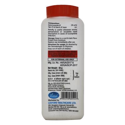 KETOFLY Dusting Powder 50gm - Fungal Infections-Anf