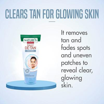 Nature's Essence Daily De-Tan Face Wash 100 ml - Face Wash & Cleansers