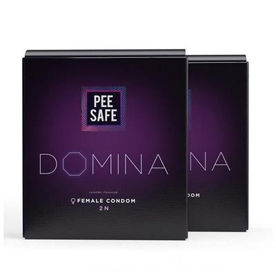 Pee Safe Domina Female Condom (pack of 4) 1's - Plain/Flavoured Condoms
