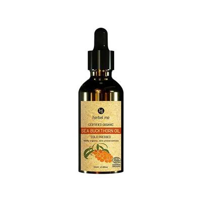 HM Herbal Me 100% Organic Sea Buckthorn Oil 50ml - Essential Oils