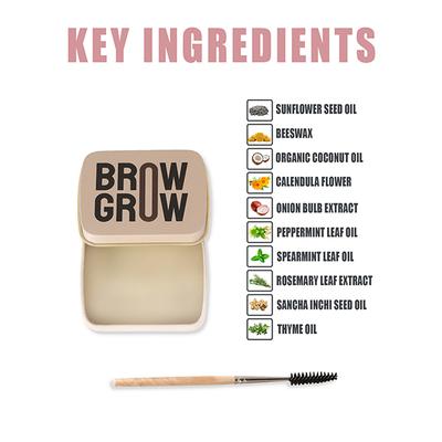 Indulgeo Essentials Brow Grow - For Fuller Brows 20 gm - Eyebrow Pencils & Enhancers