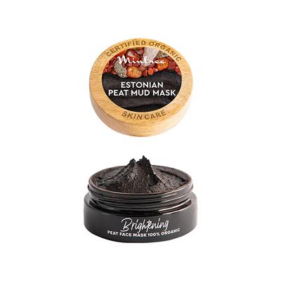 Mintree Certified Organic Estonian Brightening Face Mask, Tan Removal and Enhances Glow 60 gm - Sheet Masks