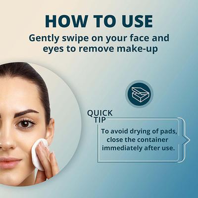 HipHop Makeup Remover Micellar Water Wipes 30's - Facial Wipes & Tissues