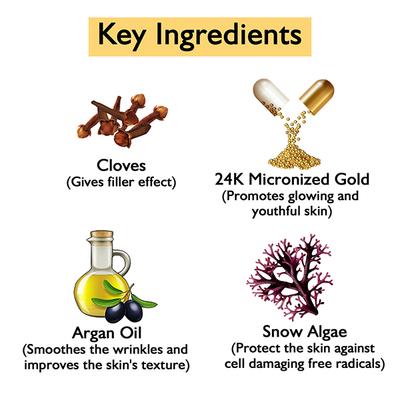 La Cremerie SkinCapz 24k Gold Facial Kit 13 gm - Facial Kits