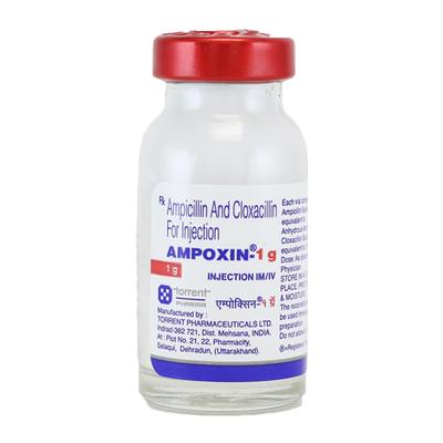 Ampoxin 1gm Injection 1's - Bacterial Infections-Pen
