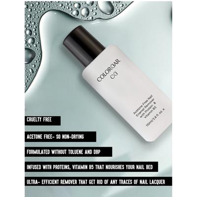 Colorbar Acetone Free Nail Enamel Remover 110ml - Nail Polish Remover