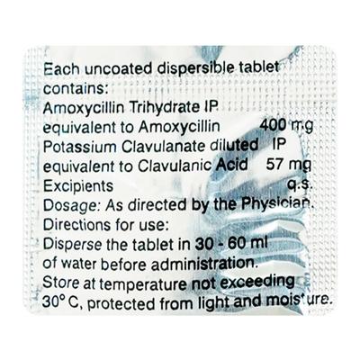 MOXCLAV DS DISTAB 457mg Tablet 10'S - Bacterial Infections-Pen