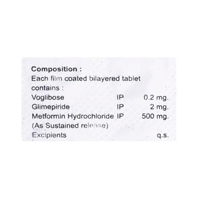 MEPRIDE VM 2mg Tablet 15's - Diabetes-Ant