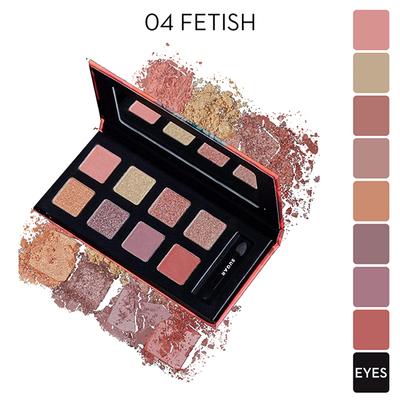 SUGAR Cosmetics Blend The Rules Eyeshadow Palette - 04 Fetish (Nudes) 10.4 gm - Eye Shadow Palettes