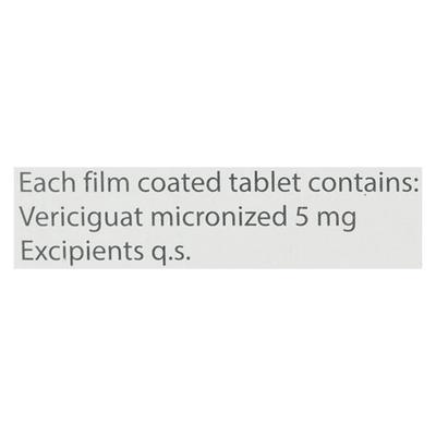 VERQUVO 5 Tablet 14's - Heart Failure-Car