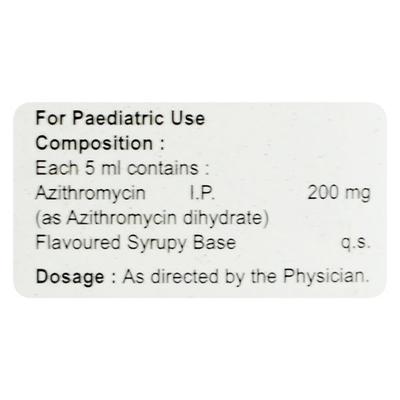 AZYSAFE 200 Syrup 15ml - Bacterial Infections-Mac