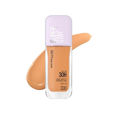 Maybelline New York Super Stay Lumi-Matte Liquid Foundation 30H Longwear Yet Light-As-Air, 330 35 ml - Foundation