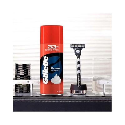 Gillette Classic Regular Pre Shave Foam, With 33% Extra Free 418 gm - Shaving Foams