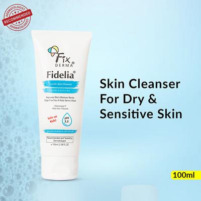 Fixderma Fidelia Gentle Skin Cleanser Face Wash for Women 100 ml - Face Wash & Cleansers