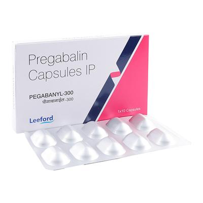 PEGABANYL 300 Capsule 10's - Neuropathic Pain-Dru