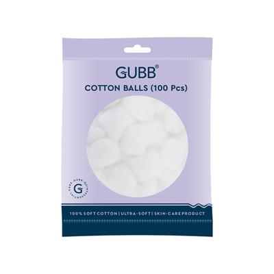 Gubb Cotton Balls -100 Pcs 1's - Cotton Balls