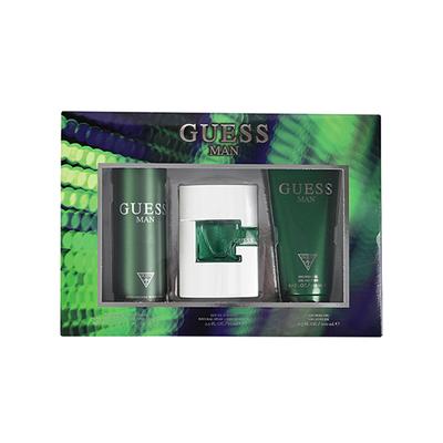 Guess Man Set (Eau De Toilette 75Ml + Shower Gel 200Ml + Body Spray 170G) 1's - Makeup Kits & Sets