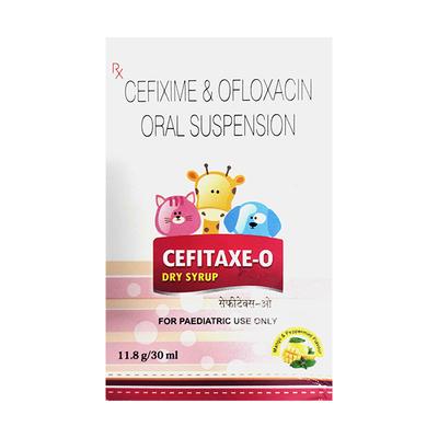 CEFITAXE O Mango & Peppermint Flavour Dry Syrup 30ml - Bacterial Infections-Cep