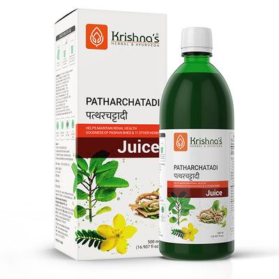 Krishna's Herbal & Ayurveda Stone Cracker Patharchatadi Juice 500 ml - Ayurvedic Juices