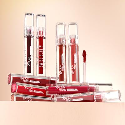 Swiss Beauty Stay On Matte Liquid Lipstick-Mellow Mauve 2 gm - Liquid Lipsticks