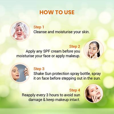 Riyo Herbs Sun Protection SPF 50 Spray 100 ml - Body Sunscreen