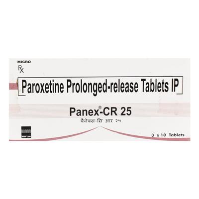 Panex CR 25mg Tablet 10'S - Depression-Ant