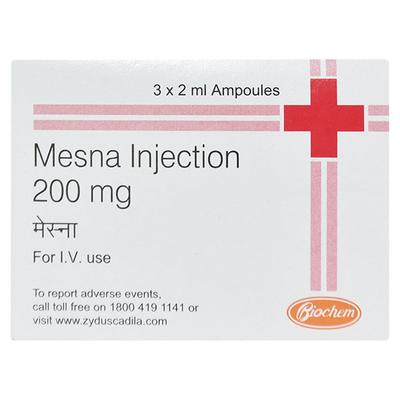 Mesna 200mg Injection 3X2ml - Cancer Oncology-Cyt
